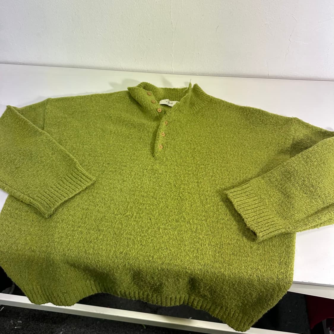 FREE 앳코너 녹차 크루넥 니트 상품이미지2