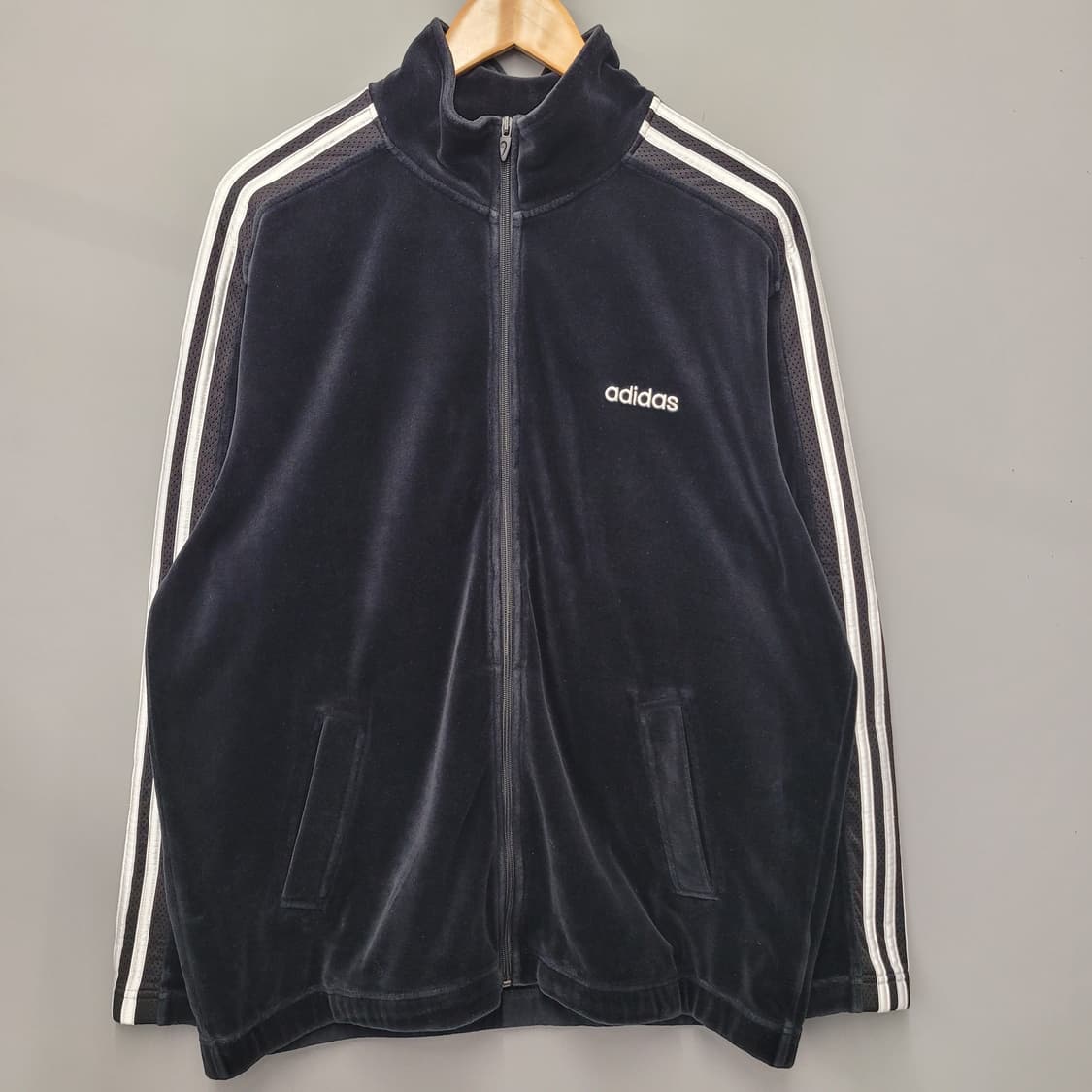 아디다스 벨루아 벨벳 삼선 트랙탑  상품이미지2