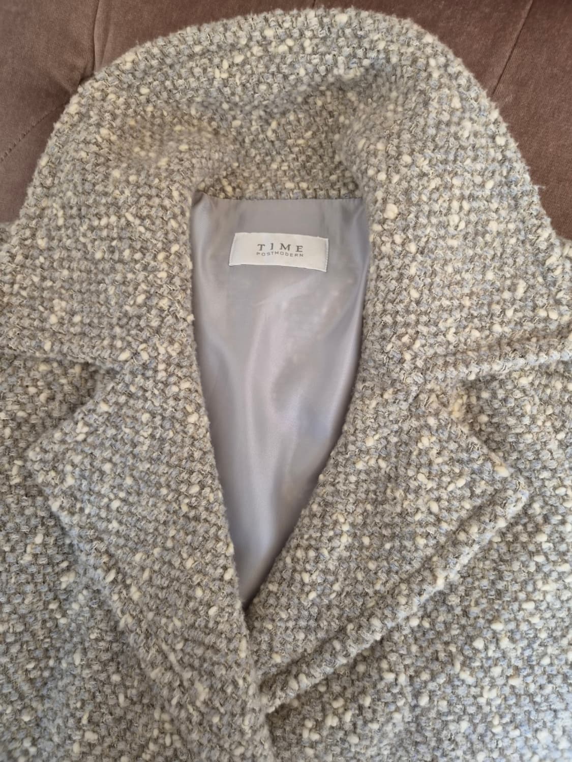 타임 여성 부클울코트 82-94-160사이즈 상품이미지7