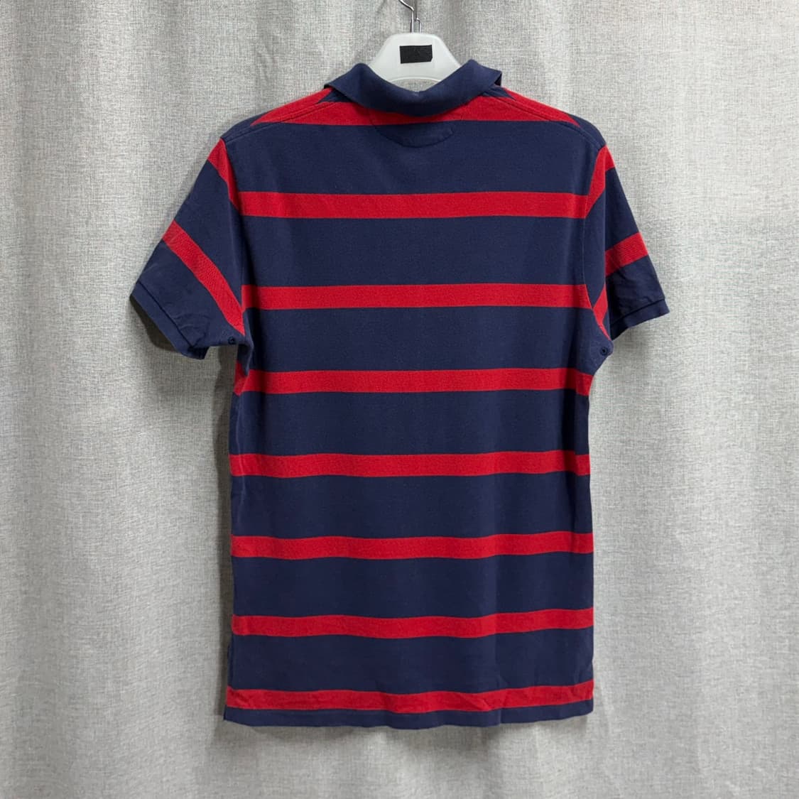 [M] 폴로 랄프로렌 빅포니 스트라이프 럭비 PK 반팔 카라티 상품이미지4