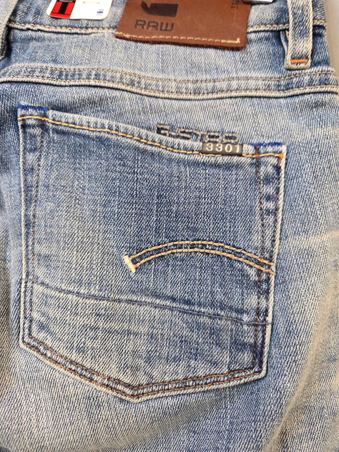 G-Star 3301 데님 청바지(25) 상품이미지5
