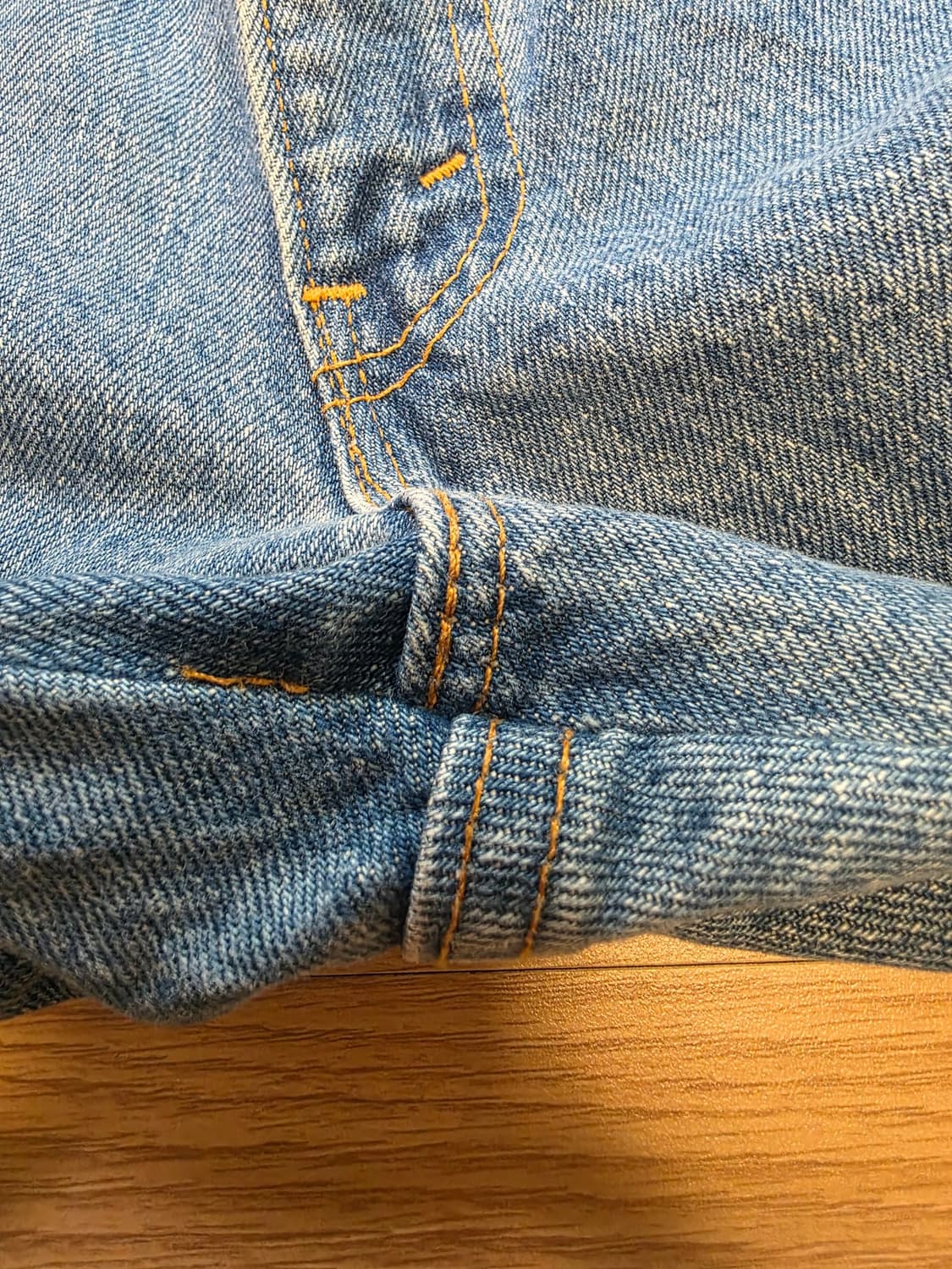 90's 리바이스 565 Made in USA 상품이미지3