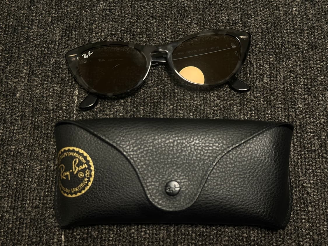 레이벤 니나 선글라스 그레이 호피 상품이미지4