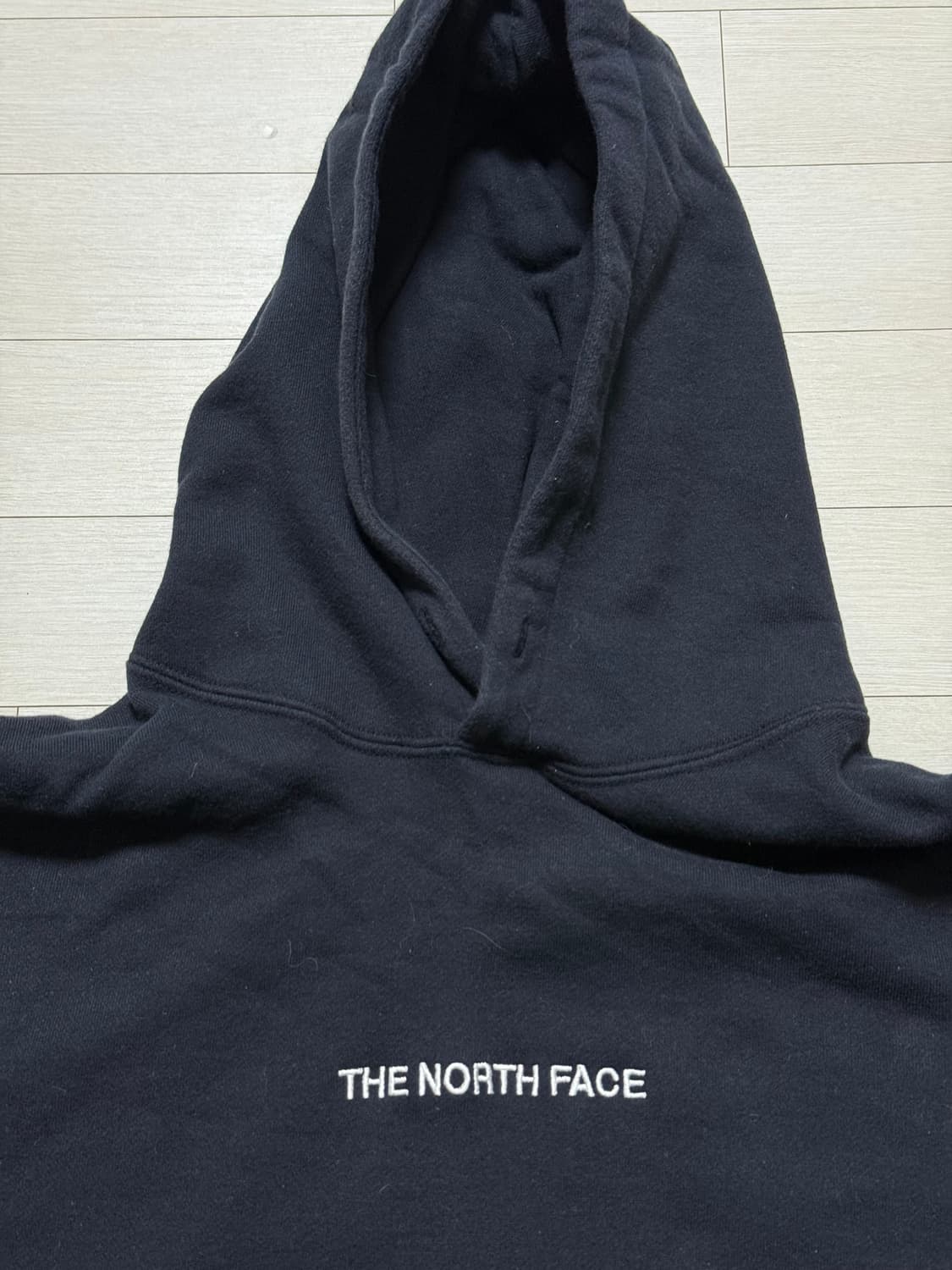 노스패이스 재팬 블랙 후드 상품이미지2