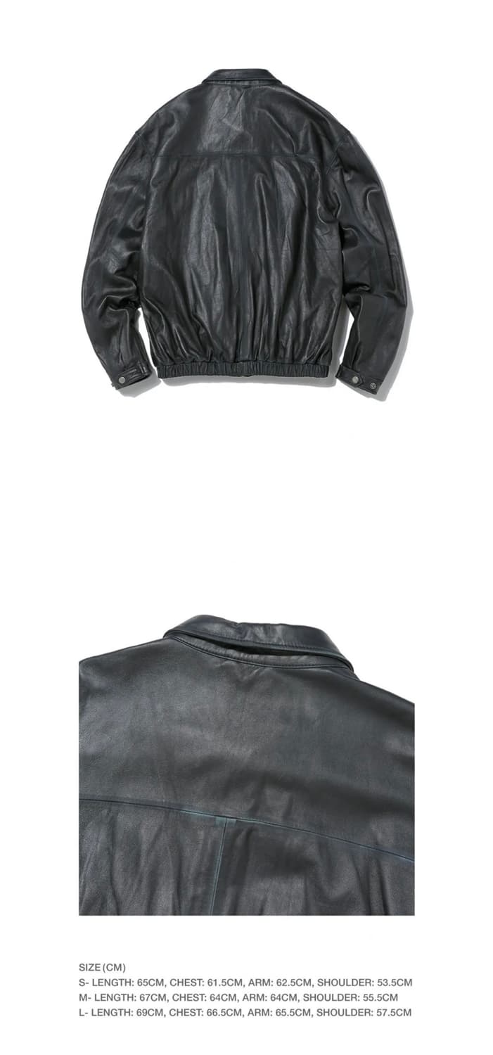 18FW 디스이즈네버댓 레더 모터사이클 자켓 상품이미지5