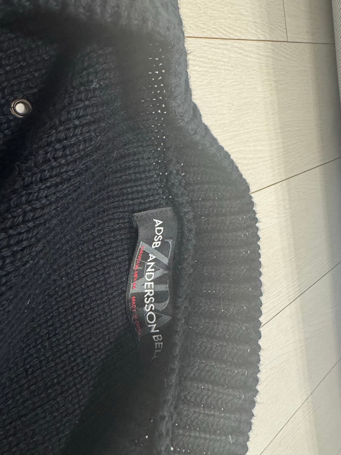 앤더슨벨 자라 패치 가디건 xl 상품이미지3