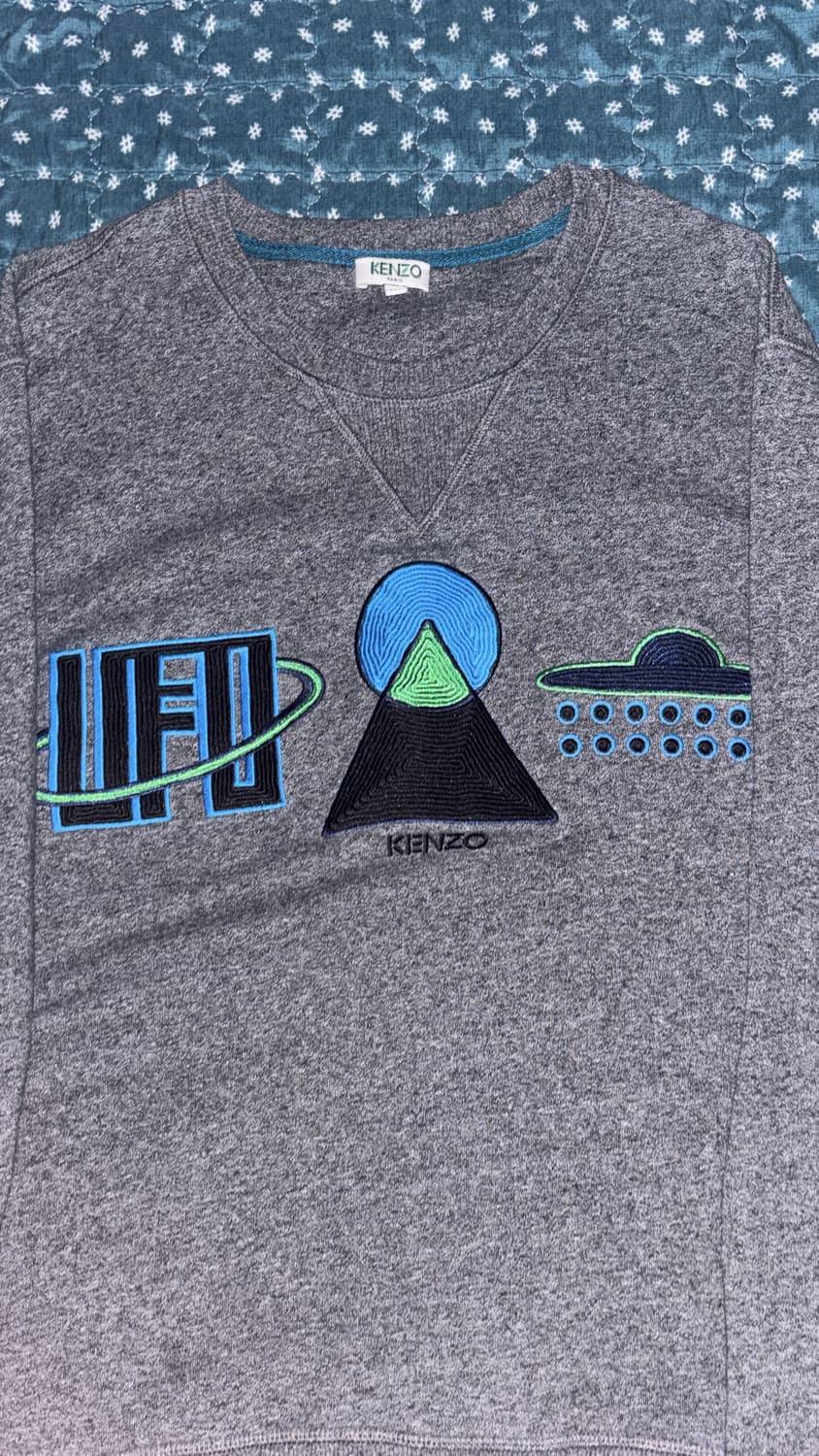 겐조 UFO 자수로고 맨투맨 상품이미지1