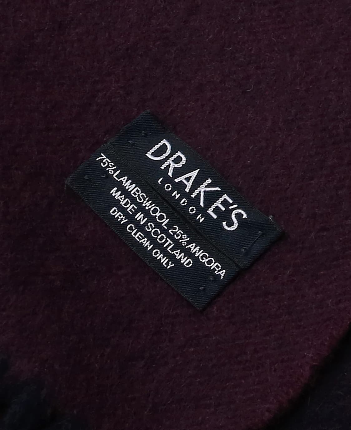 드레익스 [Drake's] 런던 퍼플 댄디 시크 머플러 상품이미지4