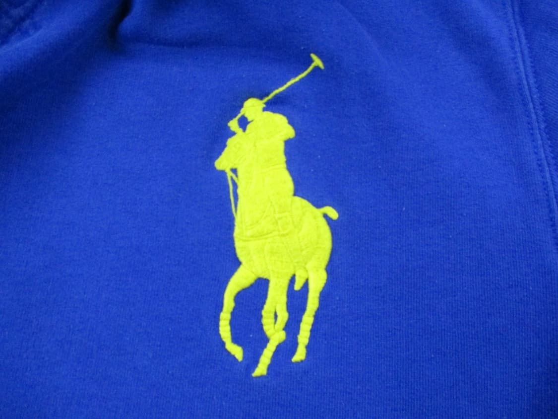 폴로 랄프로렌 빅포니 블루 후드티 상품이미지4