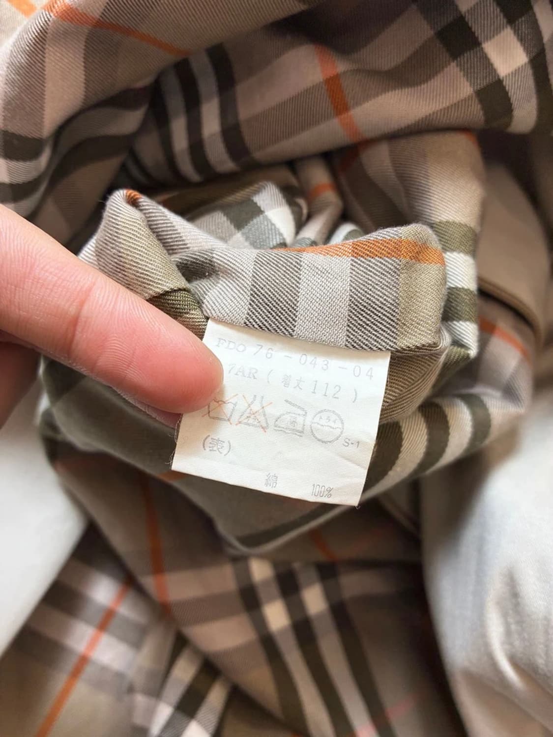 버버리 90's 재팬 벨티드 견장 트렌치 코트 PN7567 상품이미지9