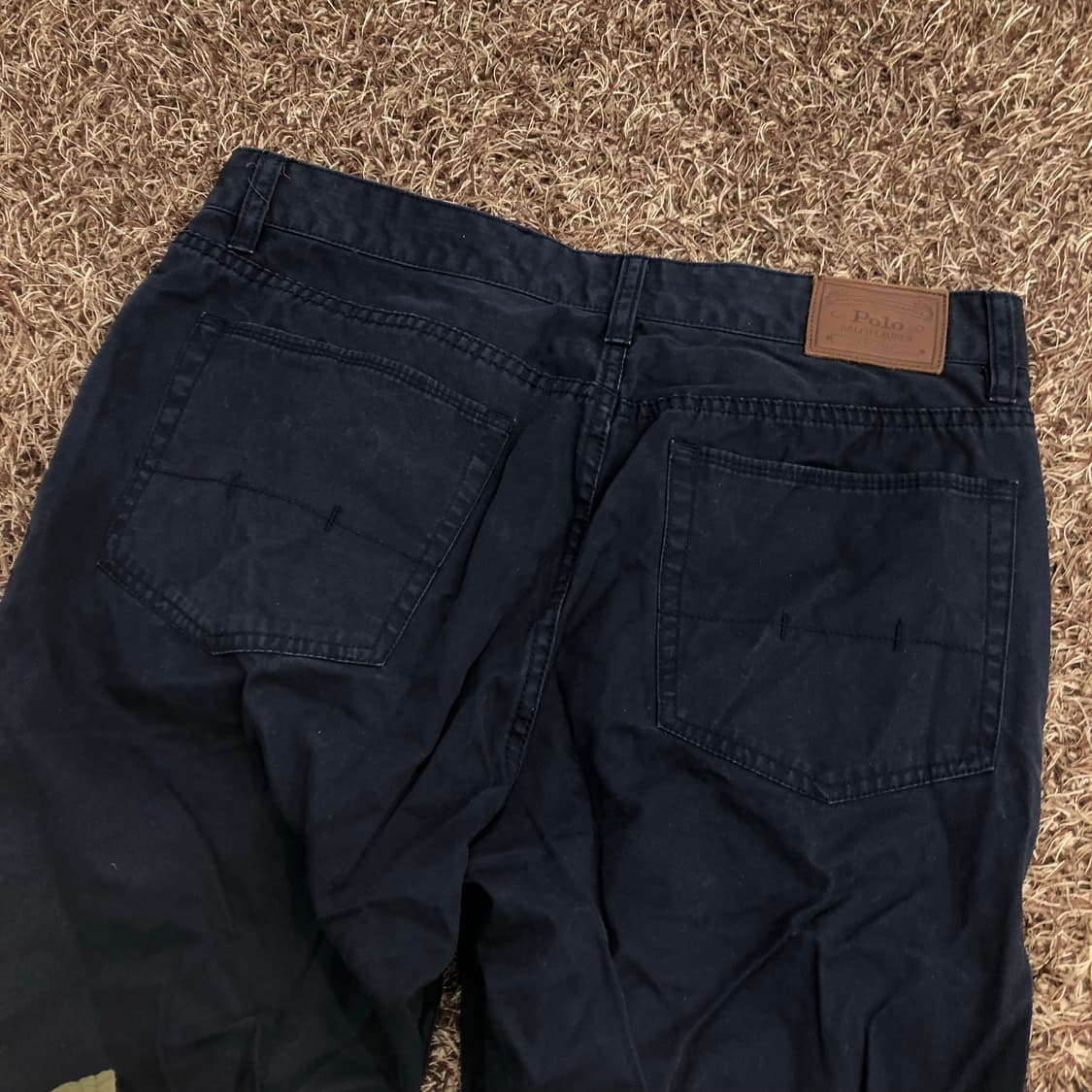 폴로 랄프로렌 네이비 코튼 팬츠 면바지 상품이미지5