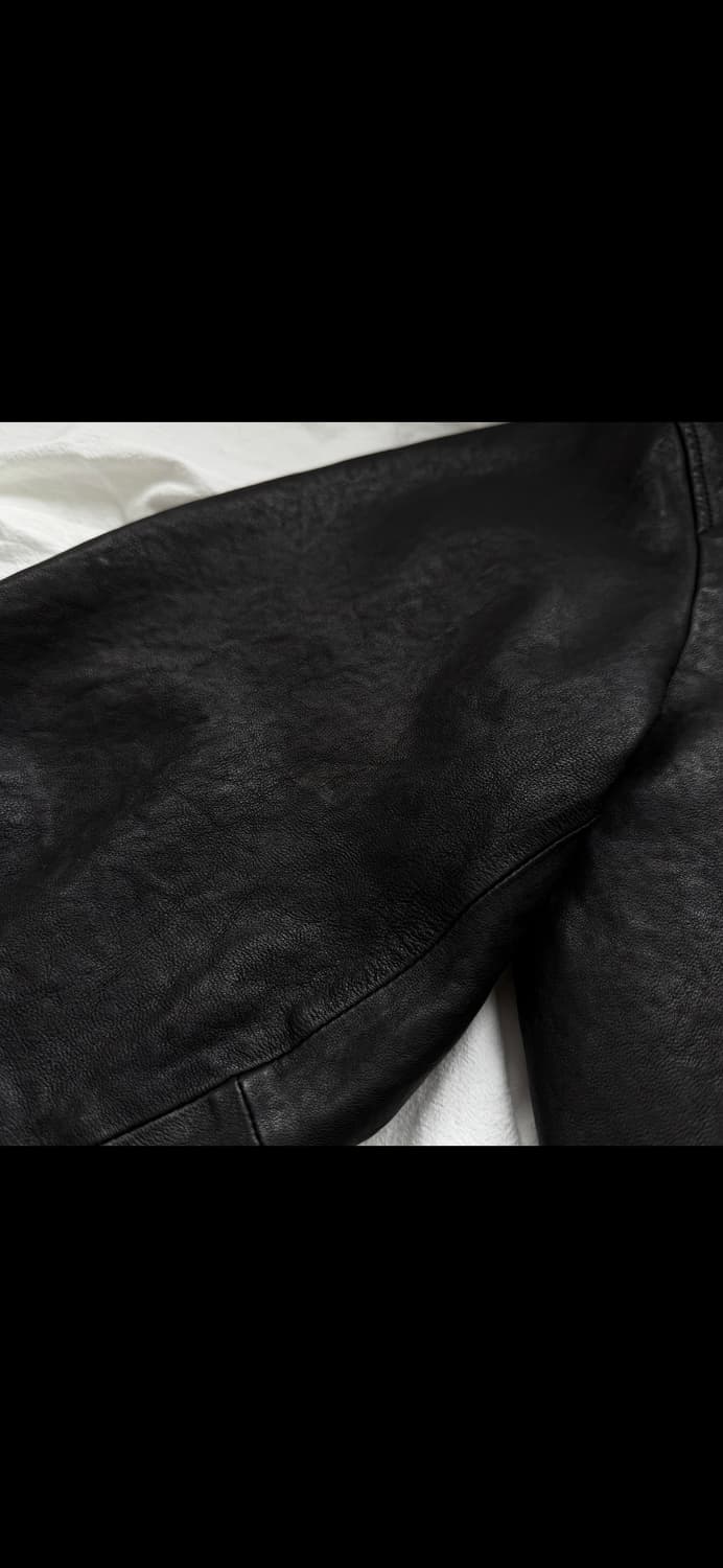 유니온블루 블랙에디션 ITALY LAMBSKIN SINGLE JACKET 상품이미지5