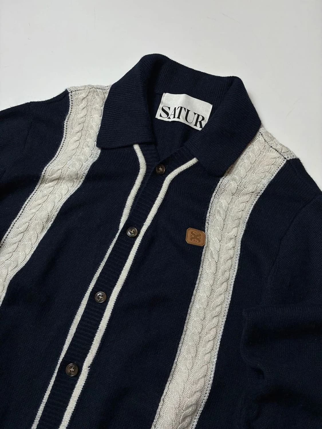 세터 23FW 파로 캐시미어 블렌드 칼라 니트 가디건 PN8926 상품이미지2