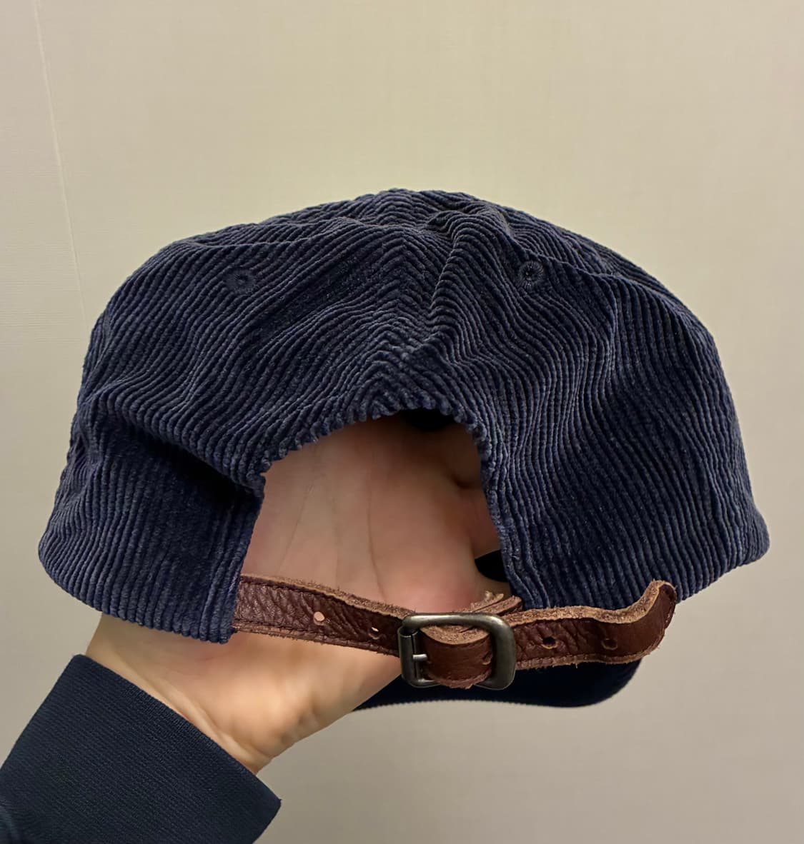 (F)폴로랄프로렌 베이스볼 코듀로이 네이비 볼캡모자 블랙 상품이미지5