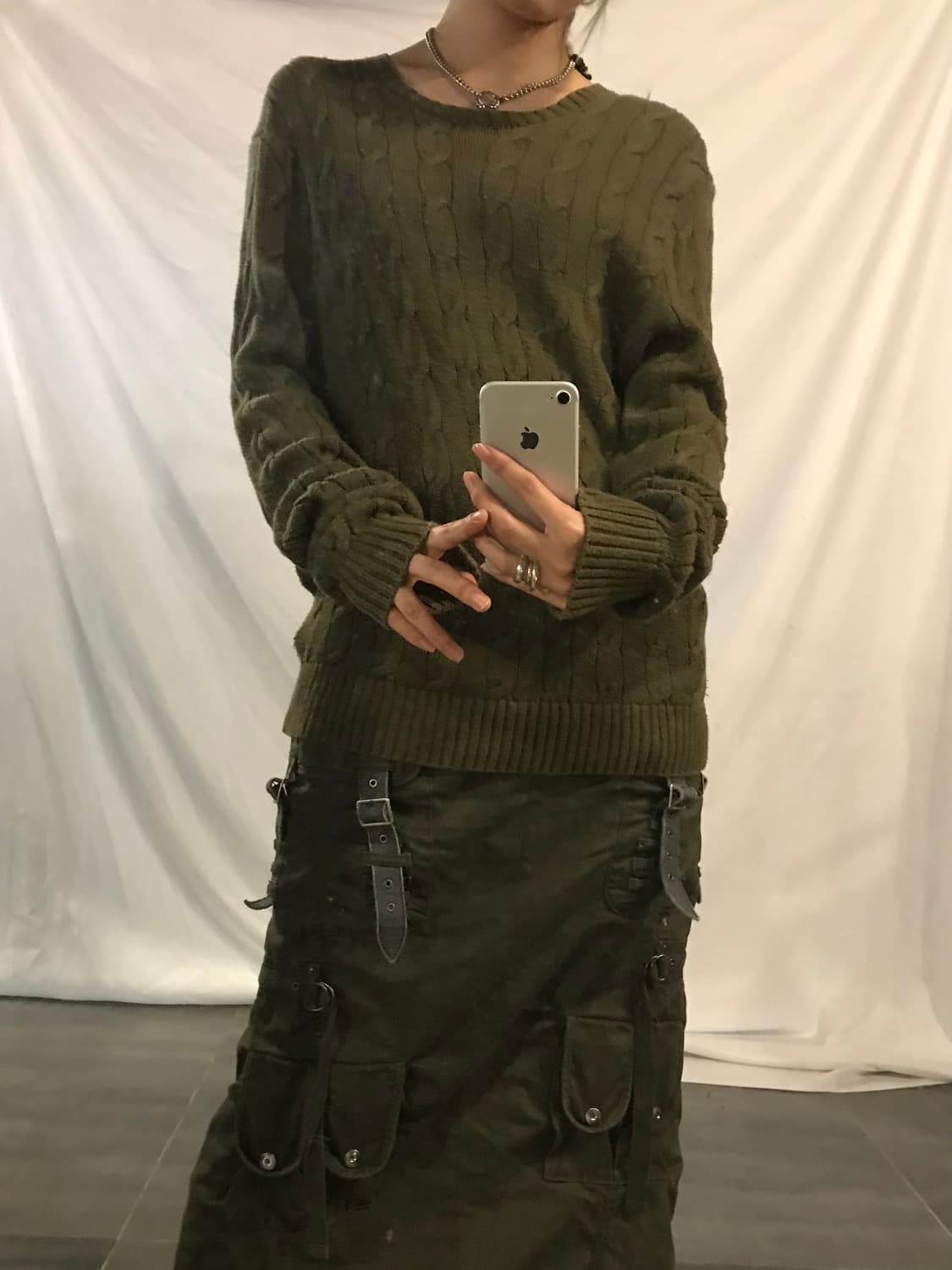 Polo Ralph Lauren Twisted Khaki Knitwear 상품이미지1