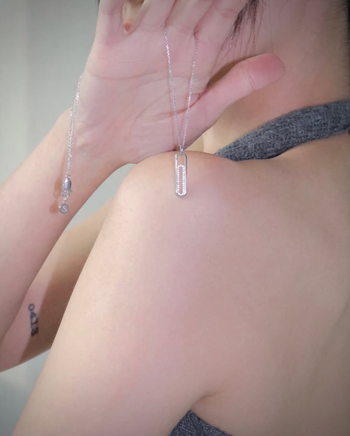 Stranger 스트레인져 카밀 목걸이 실버 상품이미지4