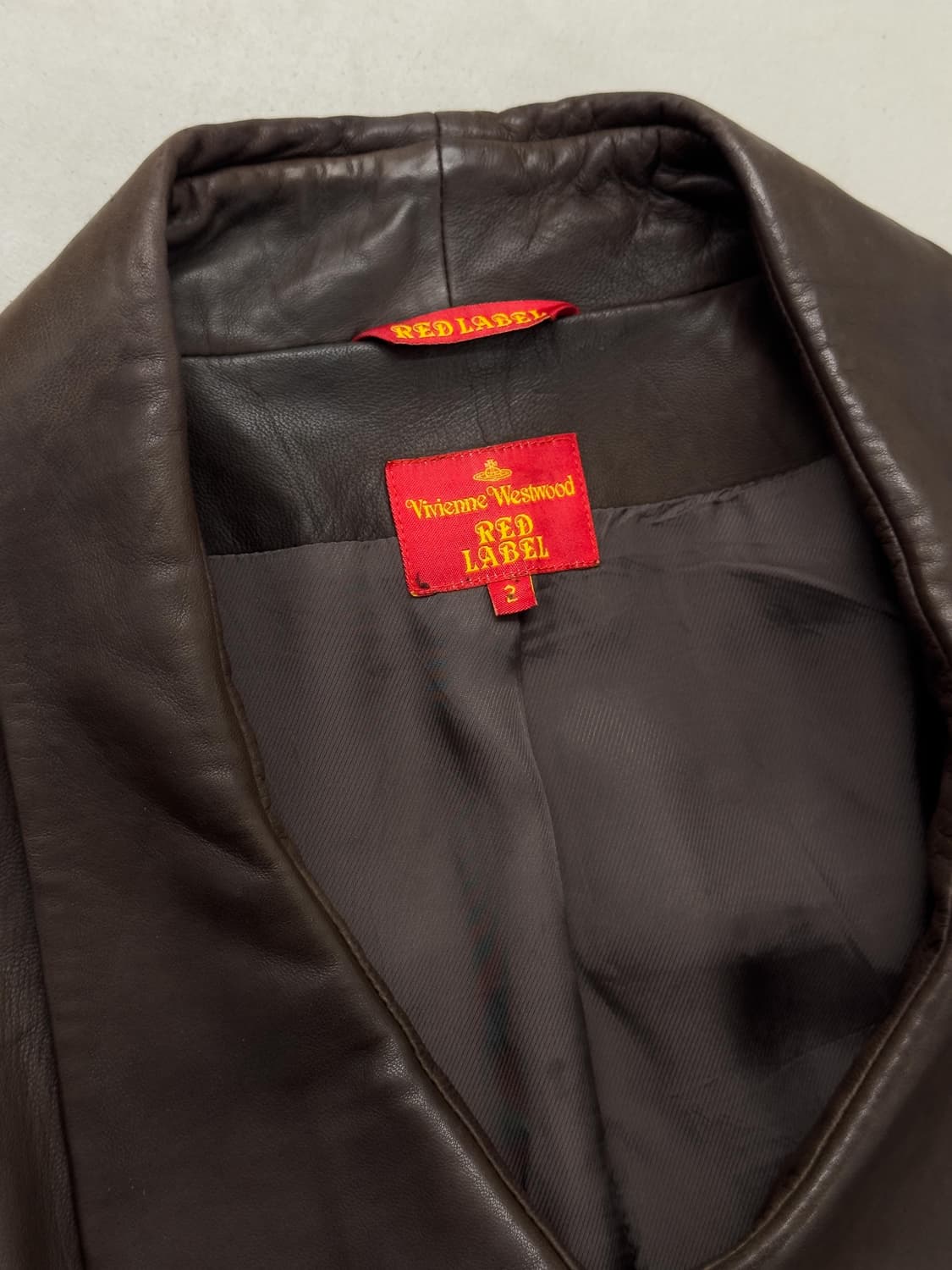 비비안웨스트우드 레더 자켓 상품이미지4