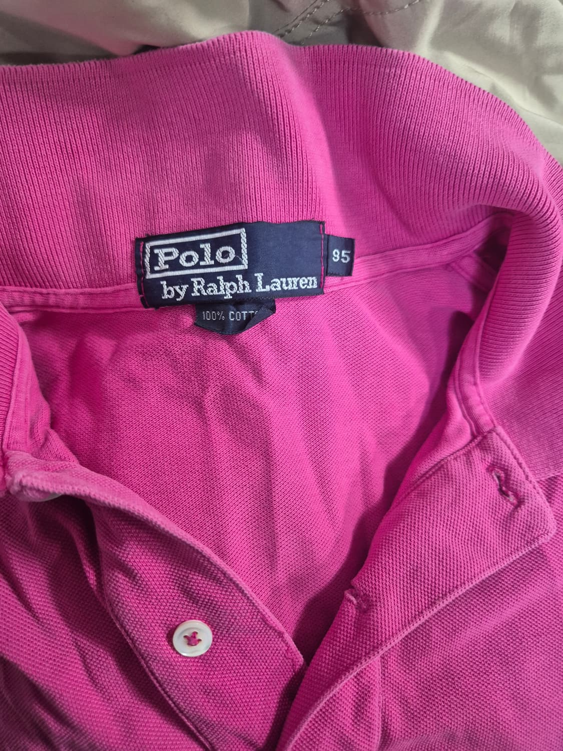 폴로핑크반팔셔츠 상품이미지3