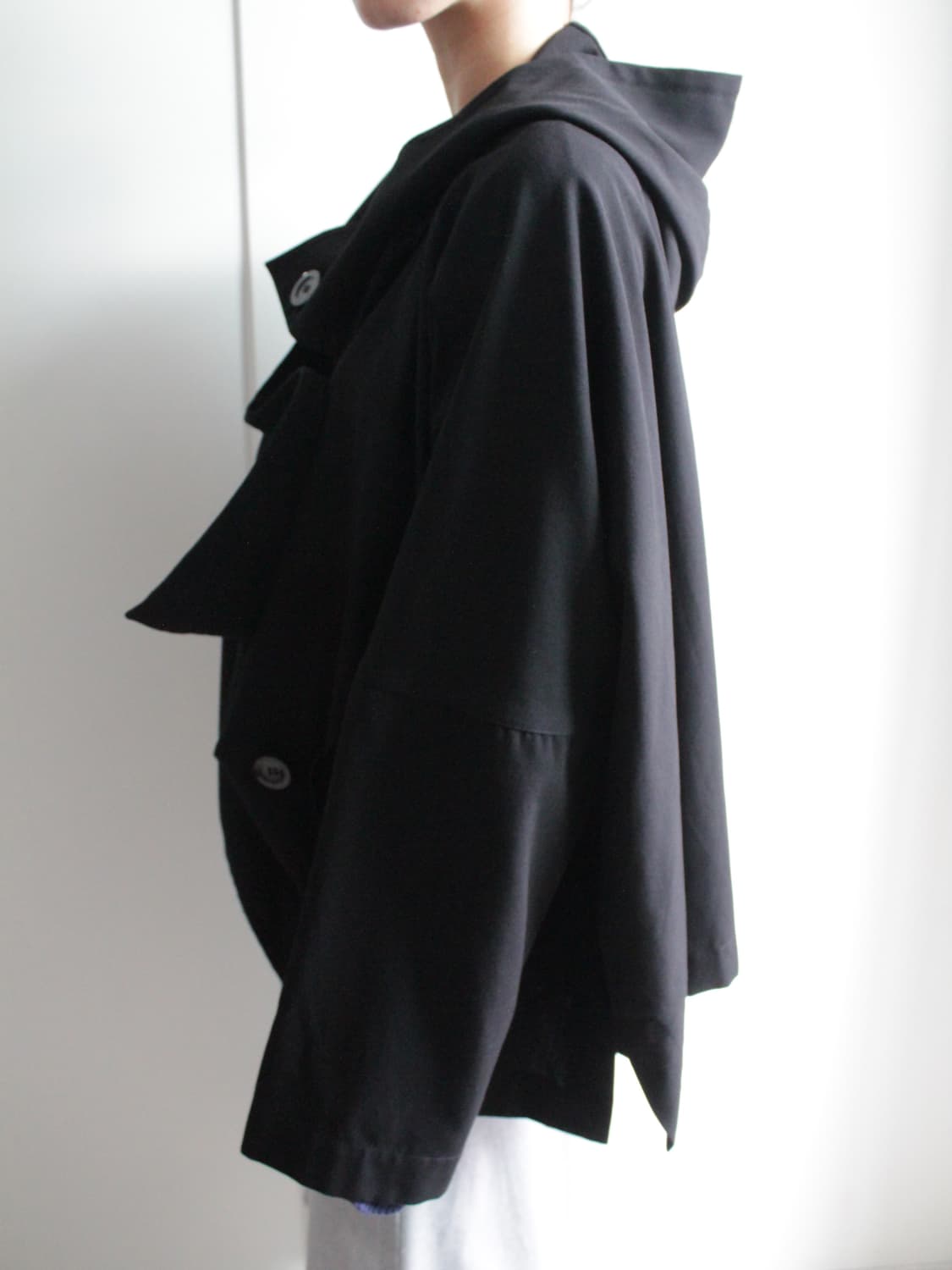 Limi feu poncho fit button jacket 상품이미지9