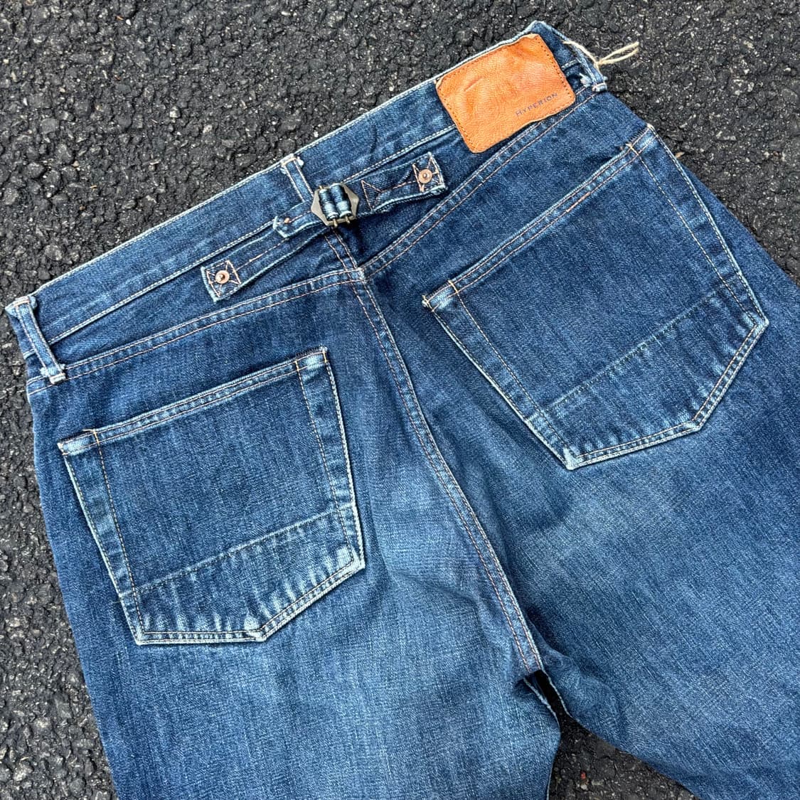 일본 하이페리온 셀비지 데님 팬츠 상품이미지9