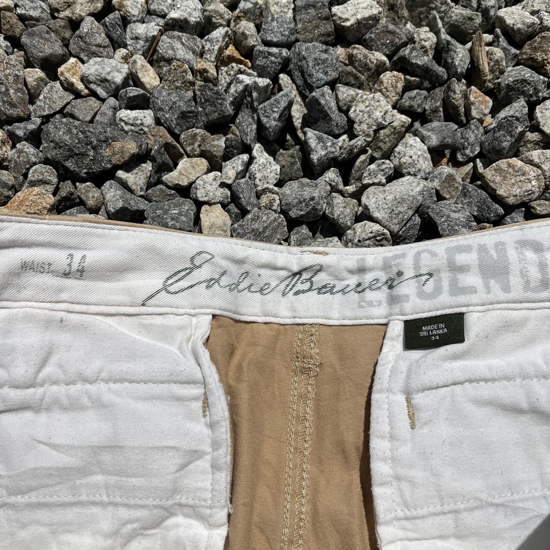 에디바우어 페인팅 카고 팬츠 (실측확인) 상품이미지4