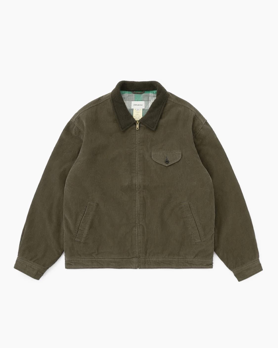 25FW 카키스 Khakis 코듀로이 스윙 자켓 xl 다크 올리브 상품이미지1