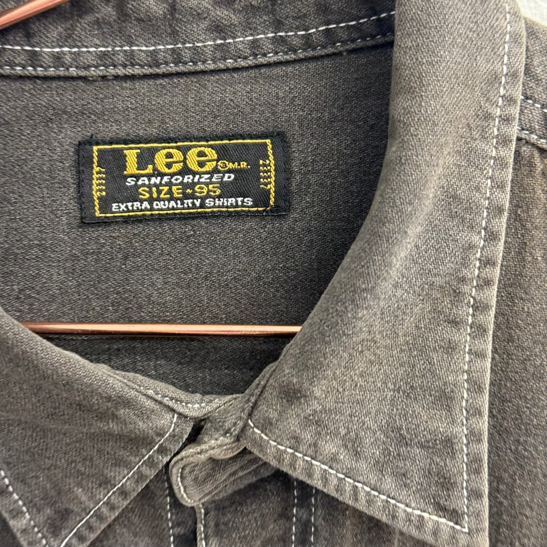 90S LEE 빈티지 데님 셔츠 (95) 상품이미지2