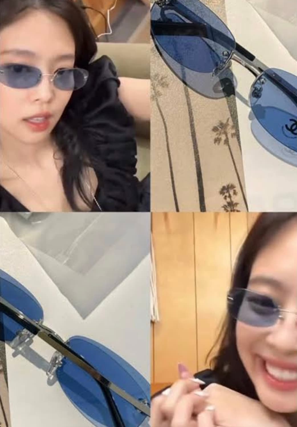 00's 샤넬 4002 림리스 무테 선글라스  상품이미지10