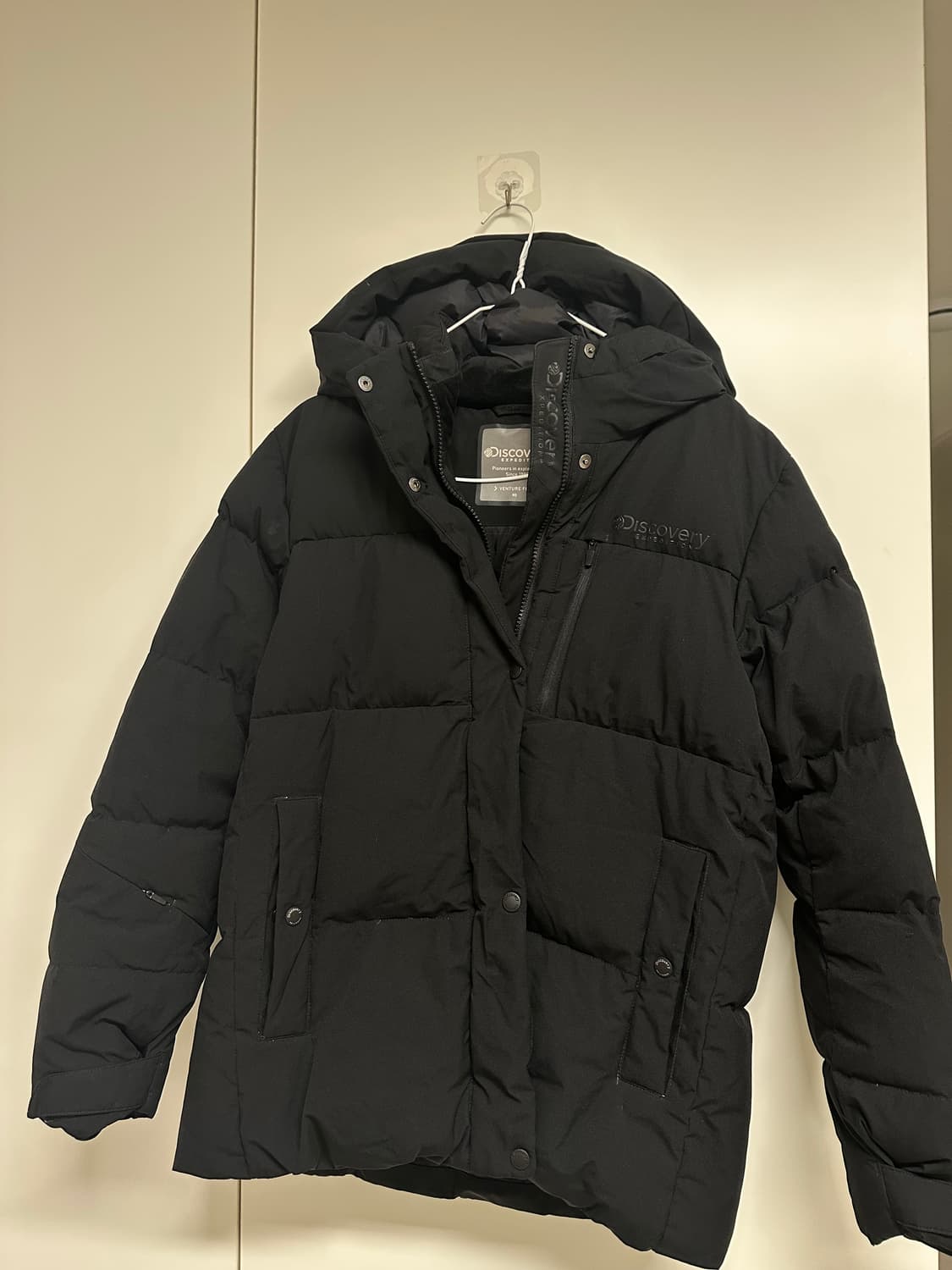 [95] 디스커버리 벤투어 F/W 패딩 블랙 상품이미지1