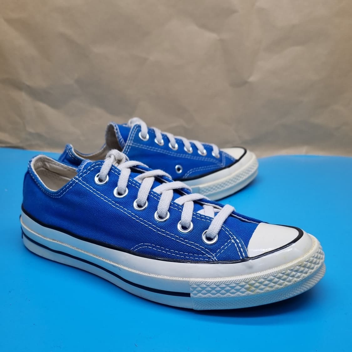 컨버스 척70 로우 블루 스니커즈240 상품이미지1
