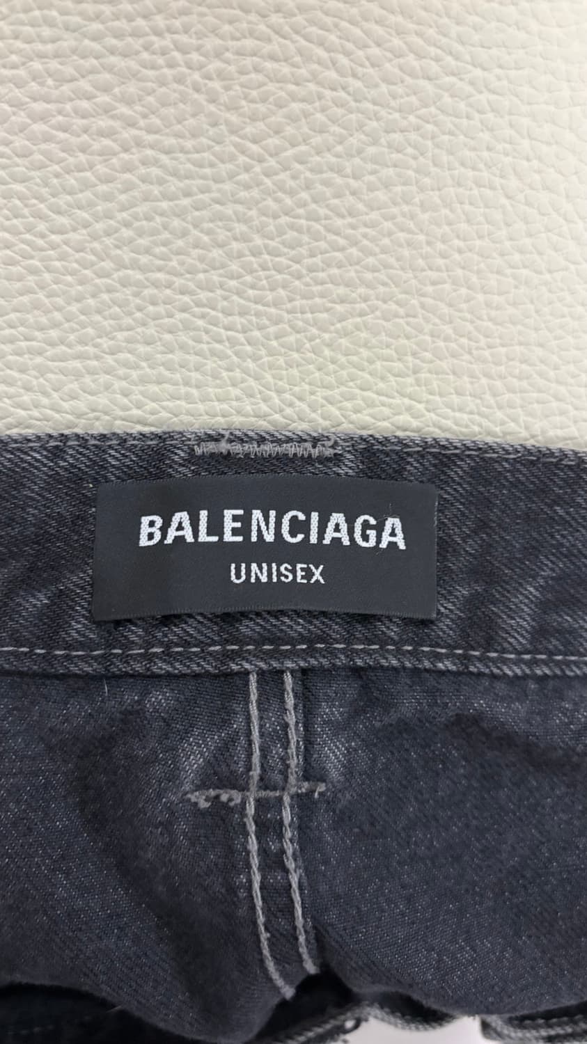 발렌시아가 레이버 데님 흑청 29 상품이미지6