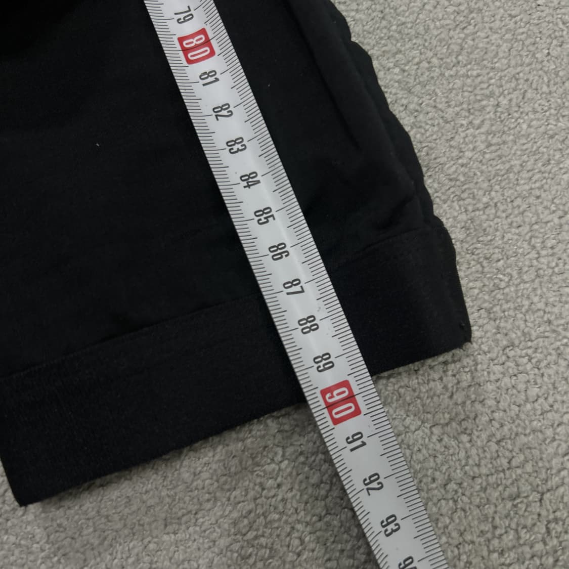 나이키 블랙/화이트 패턴 트레이닝 바지 XL 상품이미지6