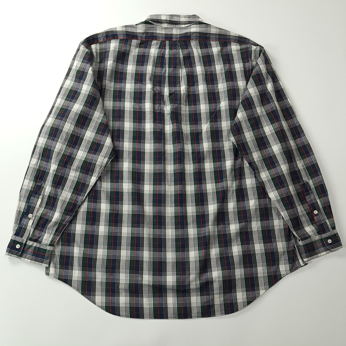 CK604 2XL 폴로 90s 모던 블랙워치 타탄체크 셔츠 남방 상품이미지6