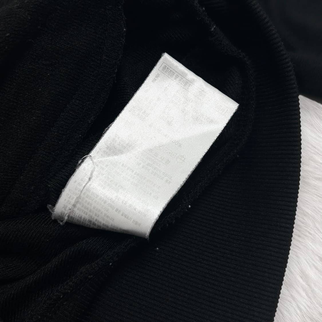 아디다스 자수로고 블랙 삼선 져지 상품이미지8