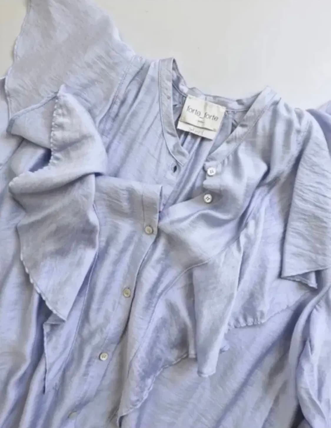 포르테포르테새틴블라우스 상품이미지3