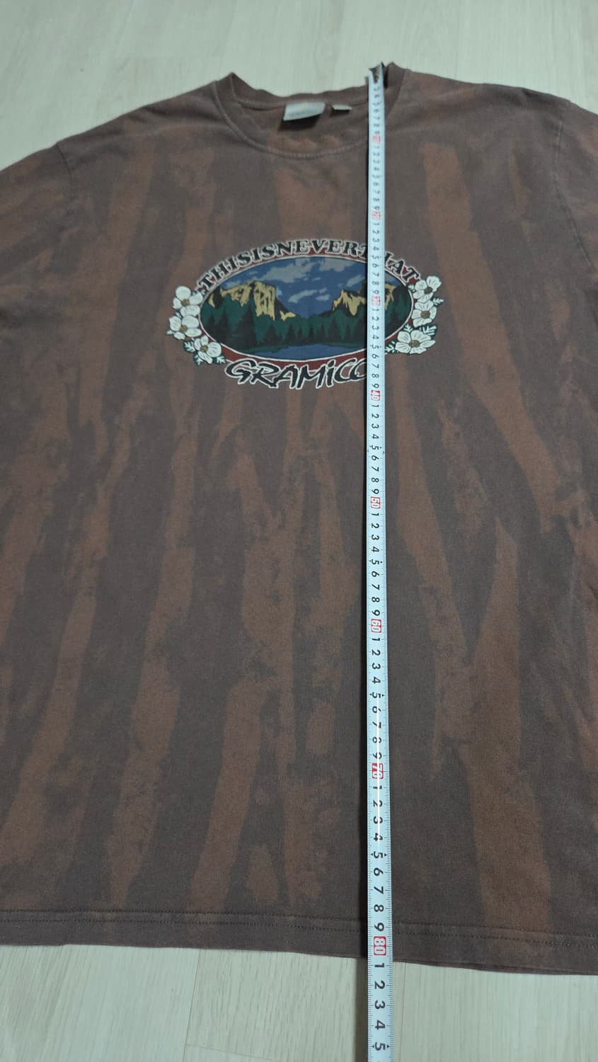 (착샷) 그라미치 x 디스이즈네버댓 타이다이 반팔 티셔츠 상품이미지9