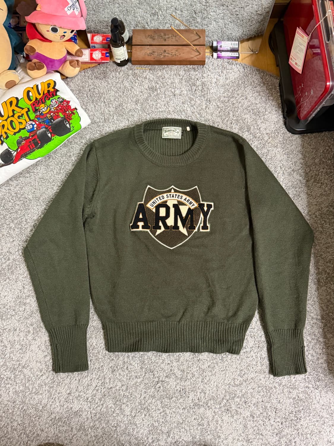 휴스턴 ARMY패치 니트 상품이미지1