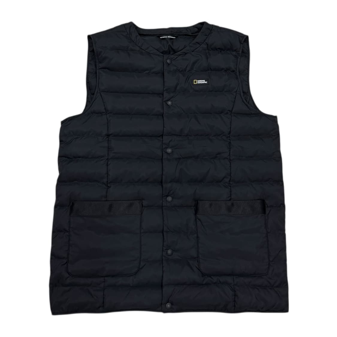 내셔널지오그래픽 스윙 덕다운 경량 패딩 조끼 블랙 L 상품이미지1