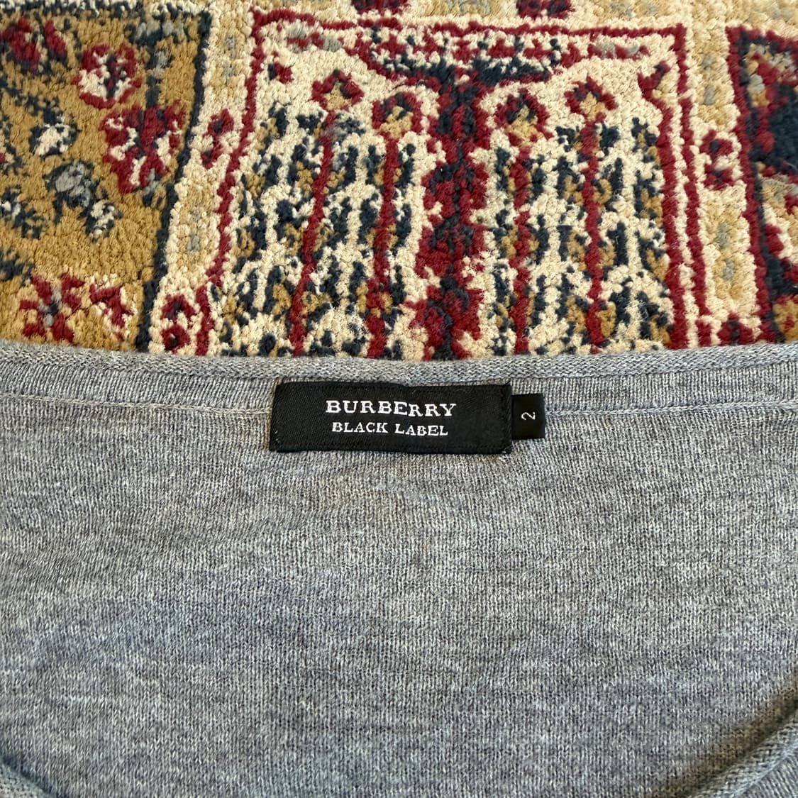 버버리 블랙라벨 U넥 롱슬리브 니트 [ 55-66 ] 상품이미지6
