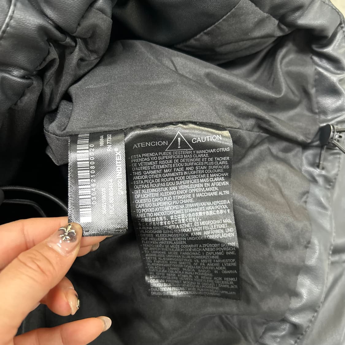 자라 레더 후드 패딩[1546] 상품이미지8