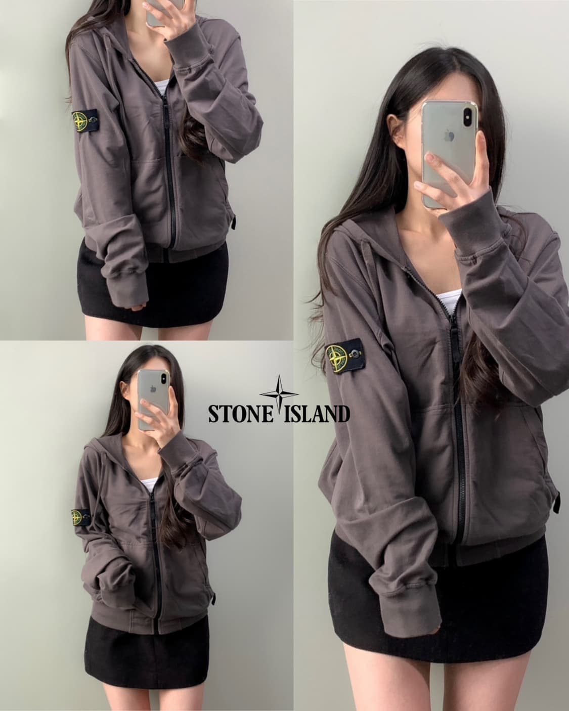 스톤아일랜드 19fw 후드집업 상품이미지1