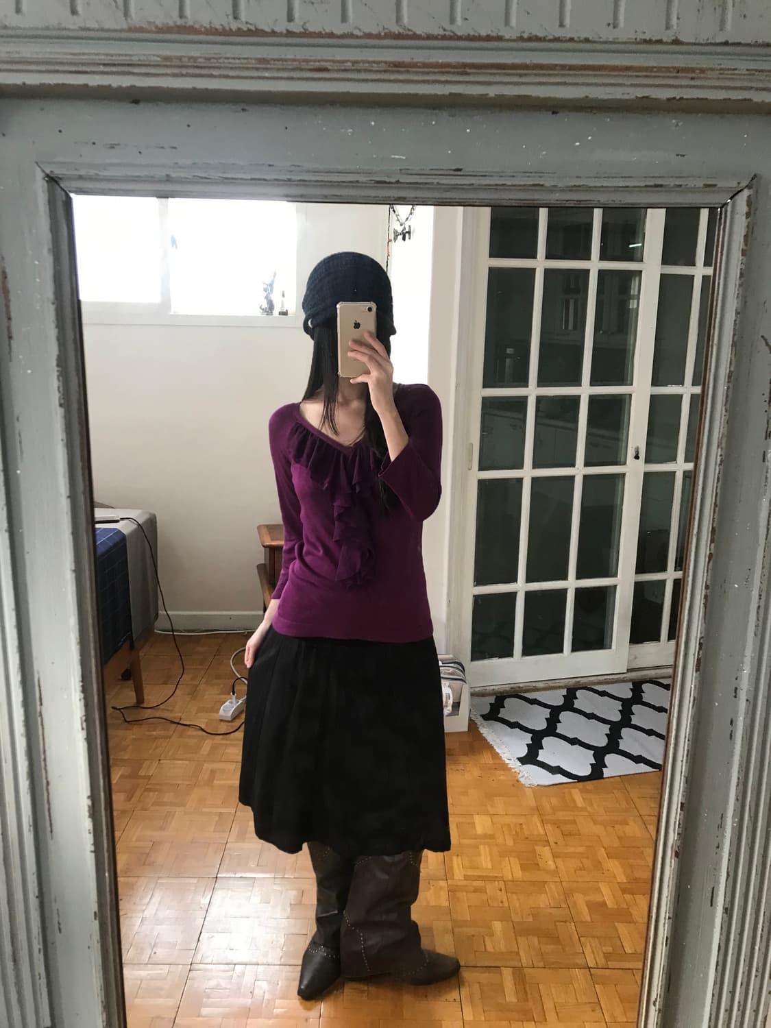 vintage banding skirt 상품이미지8