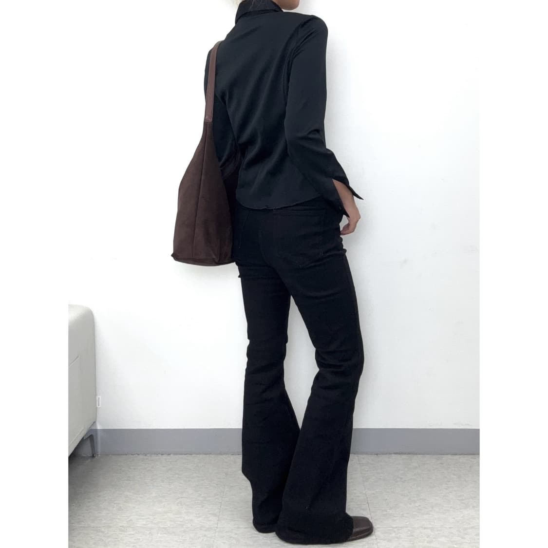 빈티지 블랙 셔츠 상품이미지3