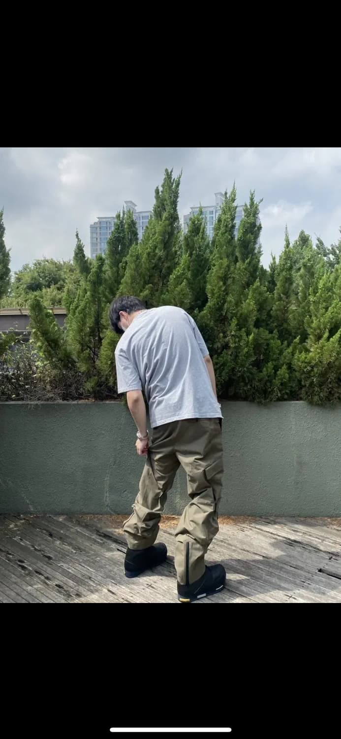 (50)우영미 21fw 밑단디테일 카고팬츠 상품이미지1