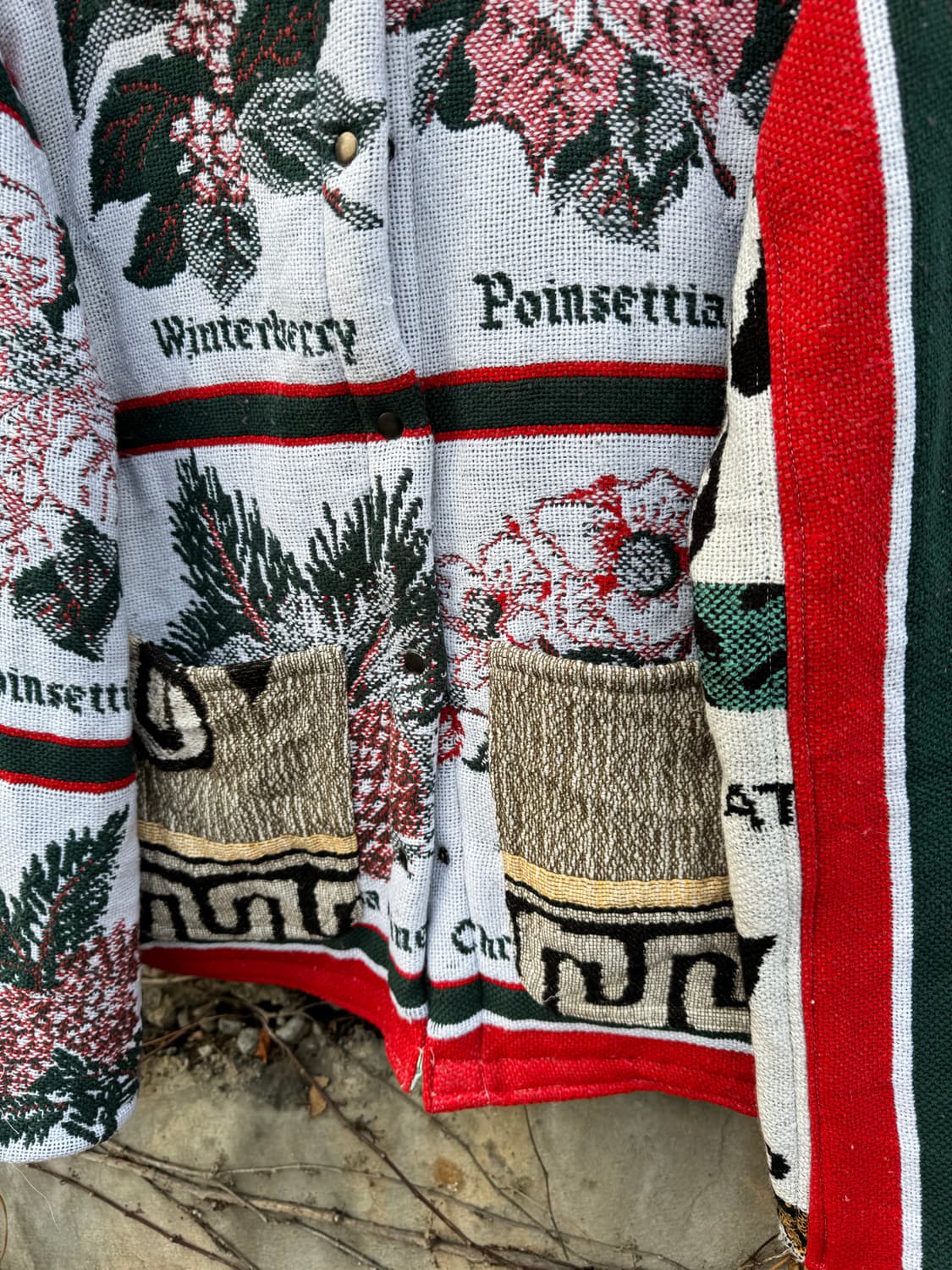 빈티지 usa 미국 블랑켓 러그 업사이클 자켓 상품이미지5