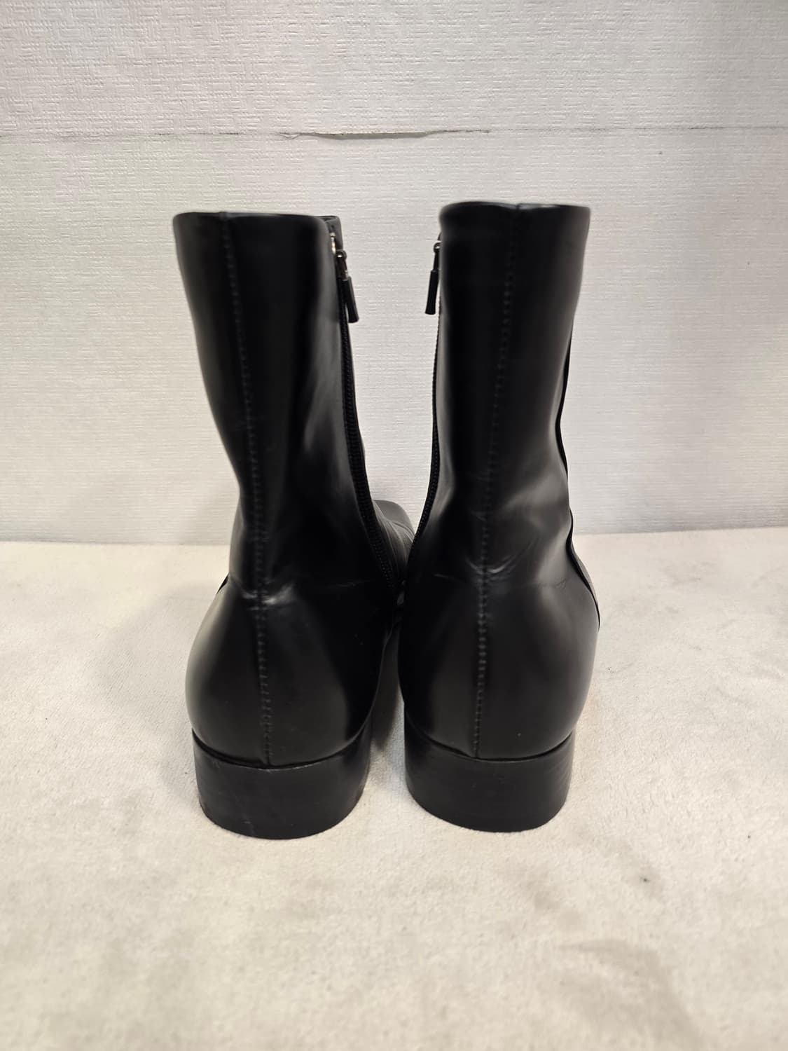 Y.S.H. 블랙 가죽 앵클부츠 265~270 상품이미지4