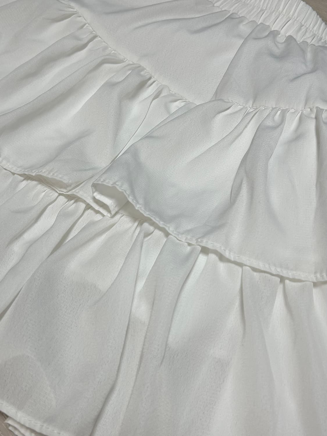 화이트 캉캉 치마 상품이미지2