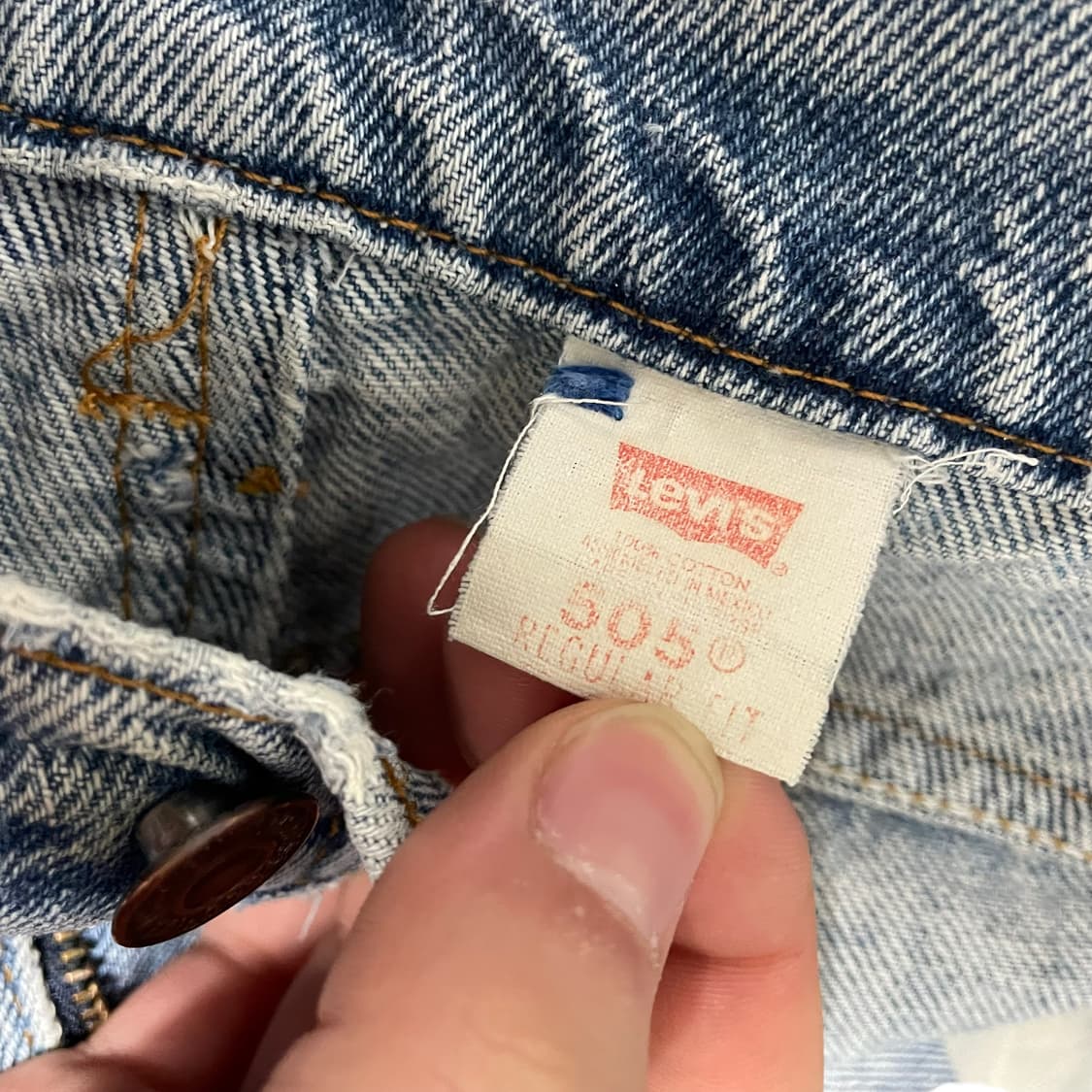 [32]리바이스505x미키마우스 커스텀  상품이미지10