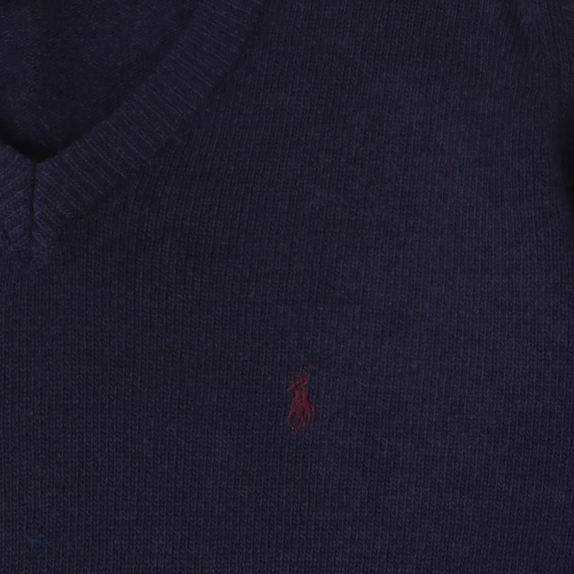 폴로 랄프로렌 네이비 램스울 브이넥 니트 상품이미지3