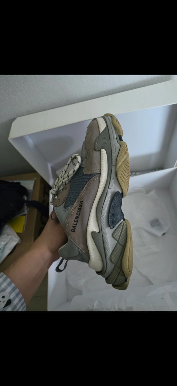 발렌시아가 트리플S 그레이 40(265~270) 상품이미지6